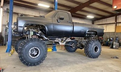 1986 Chevrolet C K Pickup Converted Squarebody Custom