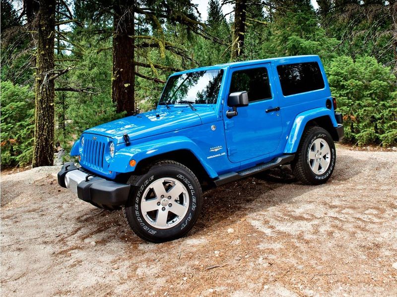 2015 Jeep Wrangler — a typically priced live listing