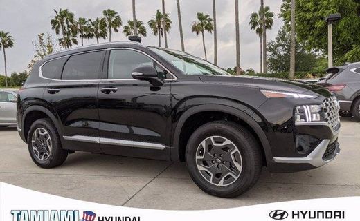 2021 Hyundai Santa FE Blue