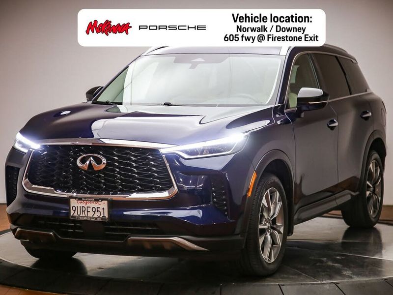 2022 Infiniti QX60 — a typically priced live listing