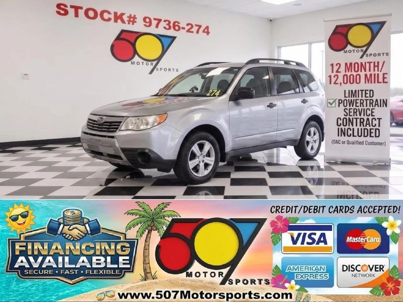 2010 Subaru Forester — a typically priced live listing