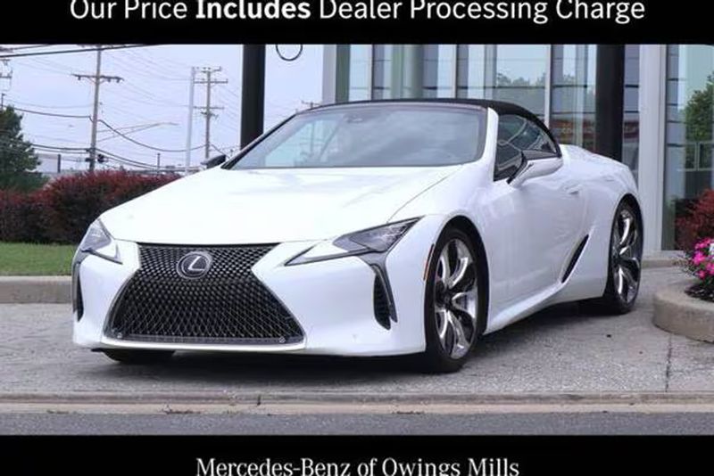 Representative 2021 Lexus LC photo