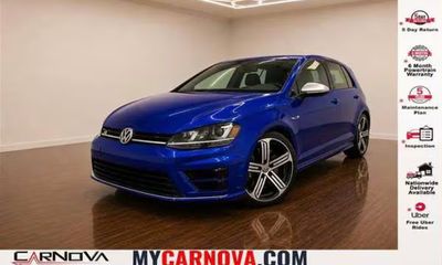 2016 Volkswagen Golf R Base W DCC