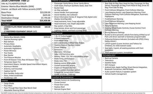 2026 Chevrolet Trax 1LT