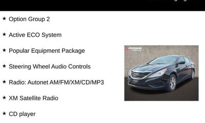 2012 Hyundai Sonata Middle LOW Level