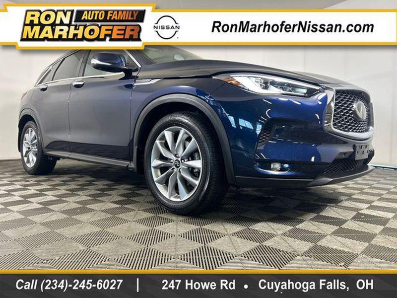 2022 Infiniti QX50 — a typically priced live listing