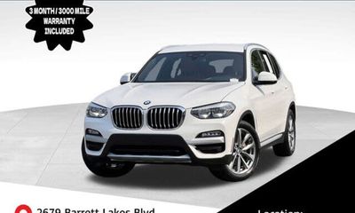 2019 BMW X3 SDRIVE30I