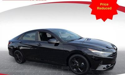 2021 Hyundai Elantra Blue
