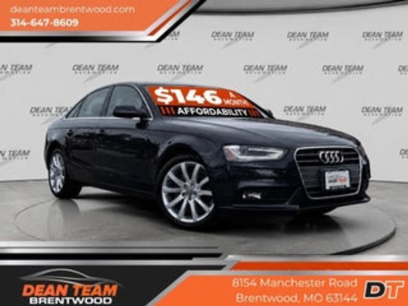 2013 Audi A4 — a typically priced live listing