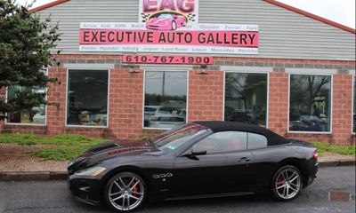 2012 Maserati Granturismo Automatic AND Convertible