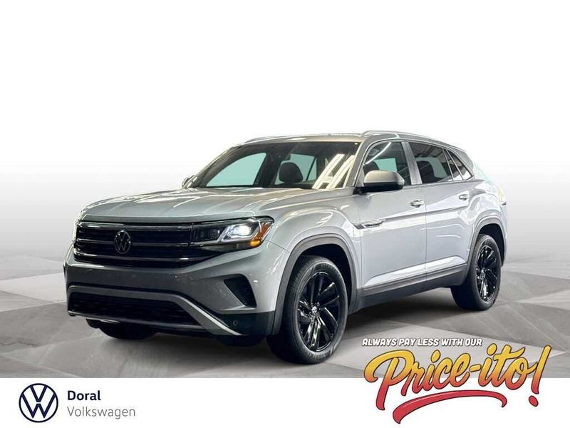 2023 Volkswagen Atlas Cross Sport — a typically priced live listing