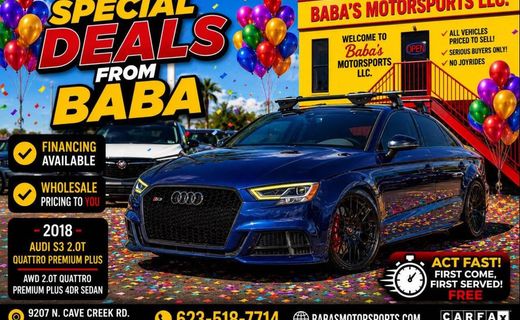 2018 Audi S3 Quattro Premium Plus