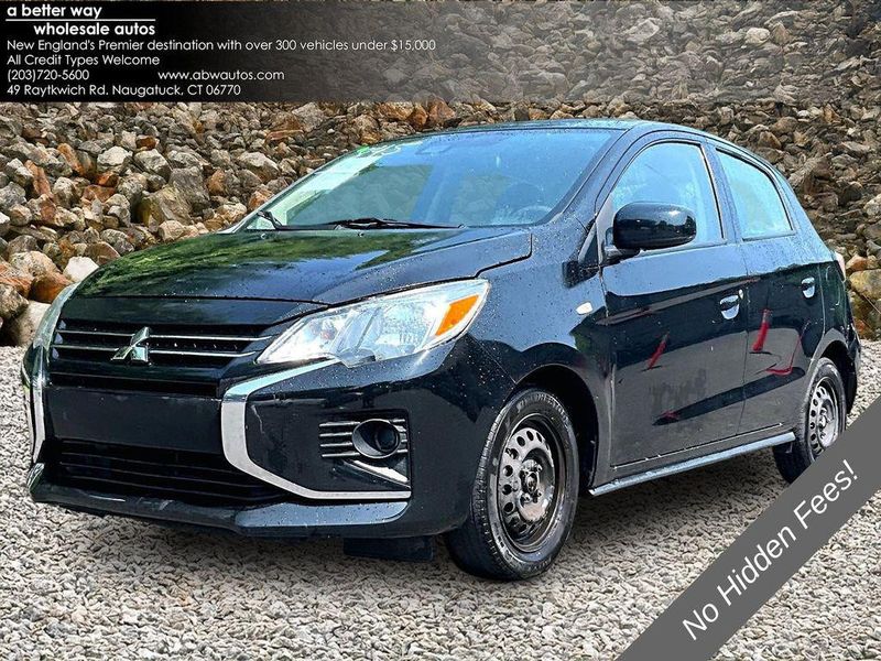 2021 Mitsubishi Mirage — a typically priced live listing