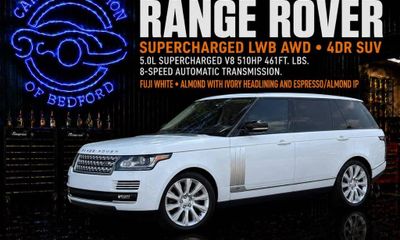 2017 Land Rover Range Supercharged LWB
