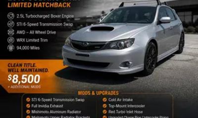 2010 Subaru Impreza WRX Limited