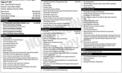 2025 GMC Savana LT EXT