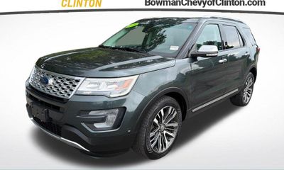 2016 Ford Explorer Platinum