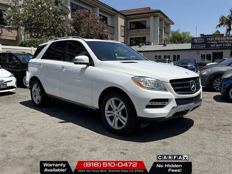 2014 Mercedes-Benz ML-Class — a typically priced live listing