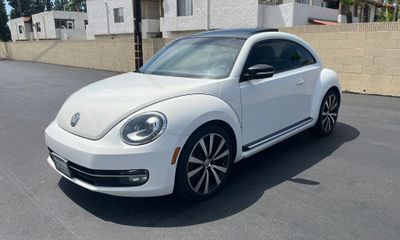 2012 Volkswagen Beetle Black Turbo