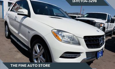 2012 Mercedes-Benz ML-Class ML350 Bluetec 4