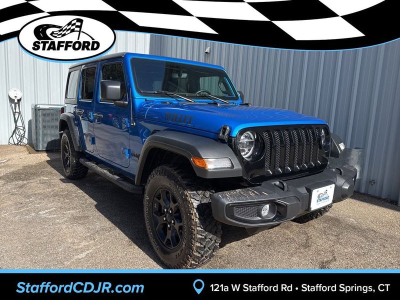2022 Jeep Wrangler — a typically priced live listing