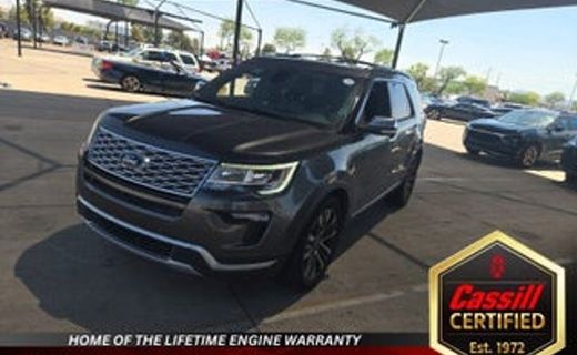 2018 Ford Explorer Platinum