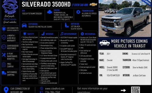 2021 Chevrolet Silverado LT