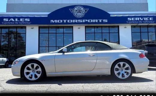 2007 BMW 650I Convertible
