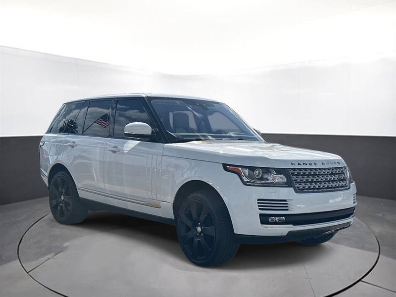 2017 Land Rover Range Rover — a typically priced live listing