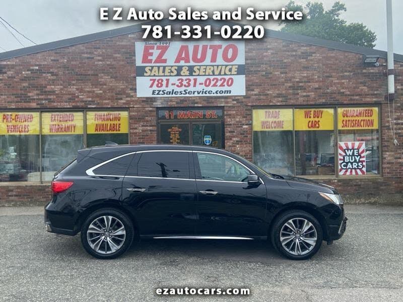 2017 Acura MDX — a typically priced live listing