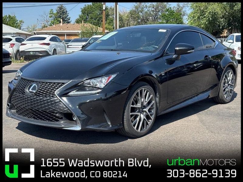 2015 Lexus RC — a typically priced live listing