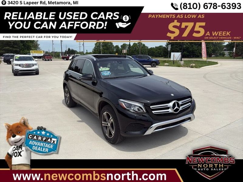 2017 Mercedes Benz Glc Class — a typically priced live listing