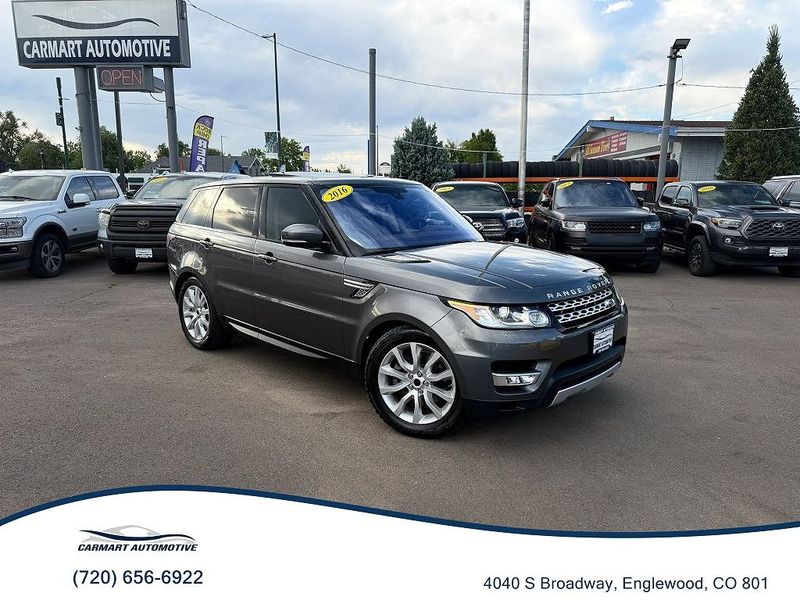 2016 Land Rover Range Rover Sport — a typically priced live listing