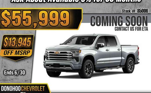 2026 Chevrolet Silverado High Country