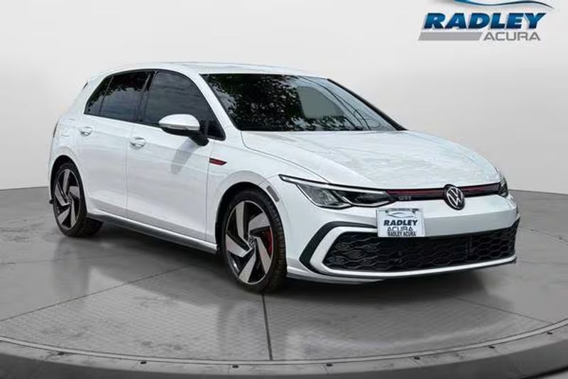 2022 Volkswagen Golf GTI — a typically priced live listing