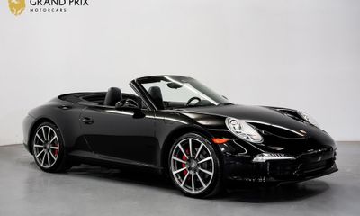 2014 Porsche 911 S Cabriolet 4S