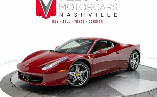2011 Ferrari 458 Italia Coupe