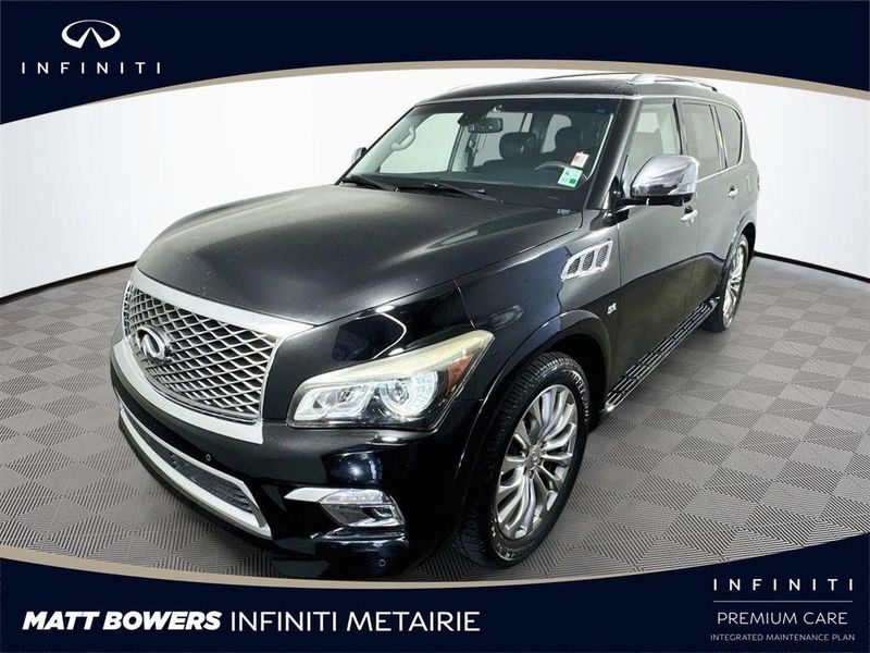 2015 Infiniti QX80 — a typically priced live listing