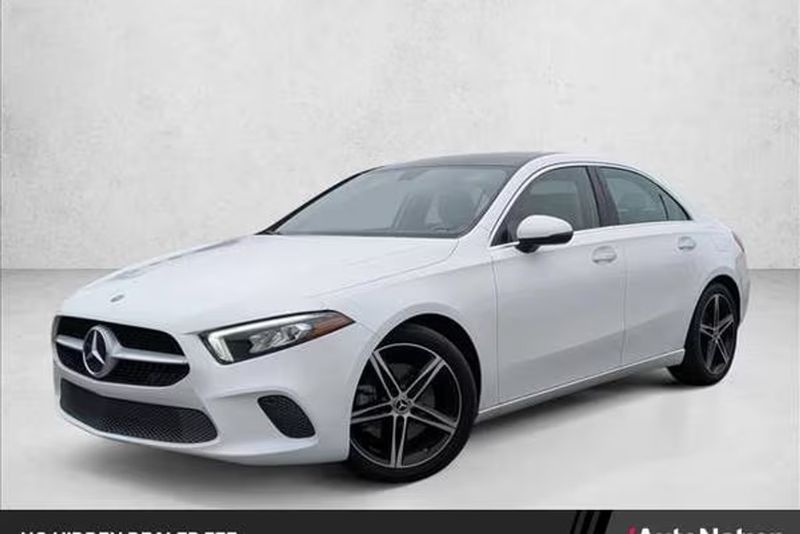 2022 Mercedes-Benz A-Class — a typically priced live listing