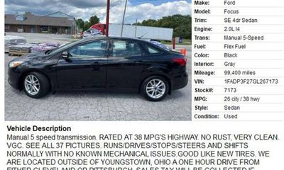 2016 Ford Focus SE