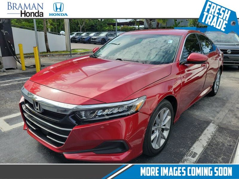 2021 Honda Accord — a typically priced live listing