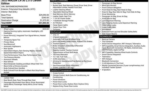 2023 Mazda CX-30 Preferred Package