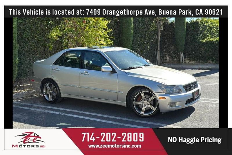 2004 Lexus IS — a typically priced live listing