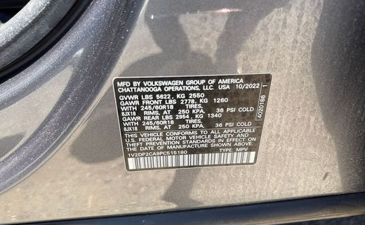 2023 Volkswagen Atlas SE