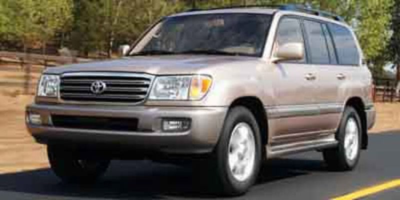 2003 Toyota Land Cruiser — a typically priced live listing