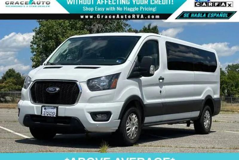 2023 Ford Transit Passenger Van — a typically priced live listing