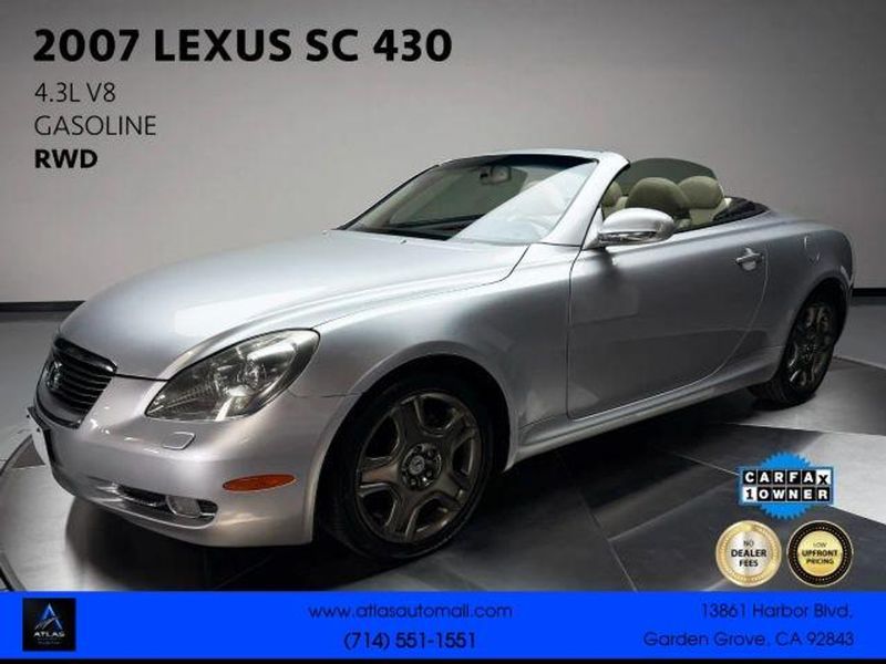 2007 Lexus SC — a typically priced live listing