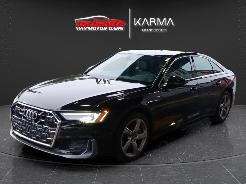 2024 Audi A6 — a typically priced live listing