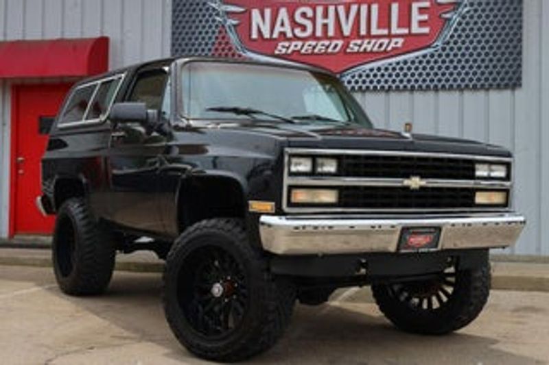 1990 Chevrolet Blazer — a typically priced live listing